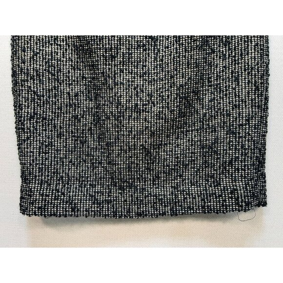 J.Crew Women's Notte Boucle Tweed Straight & Pencil Skirt Size 00 Black White - Picture 5 of 11